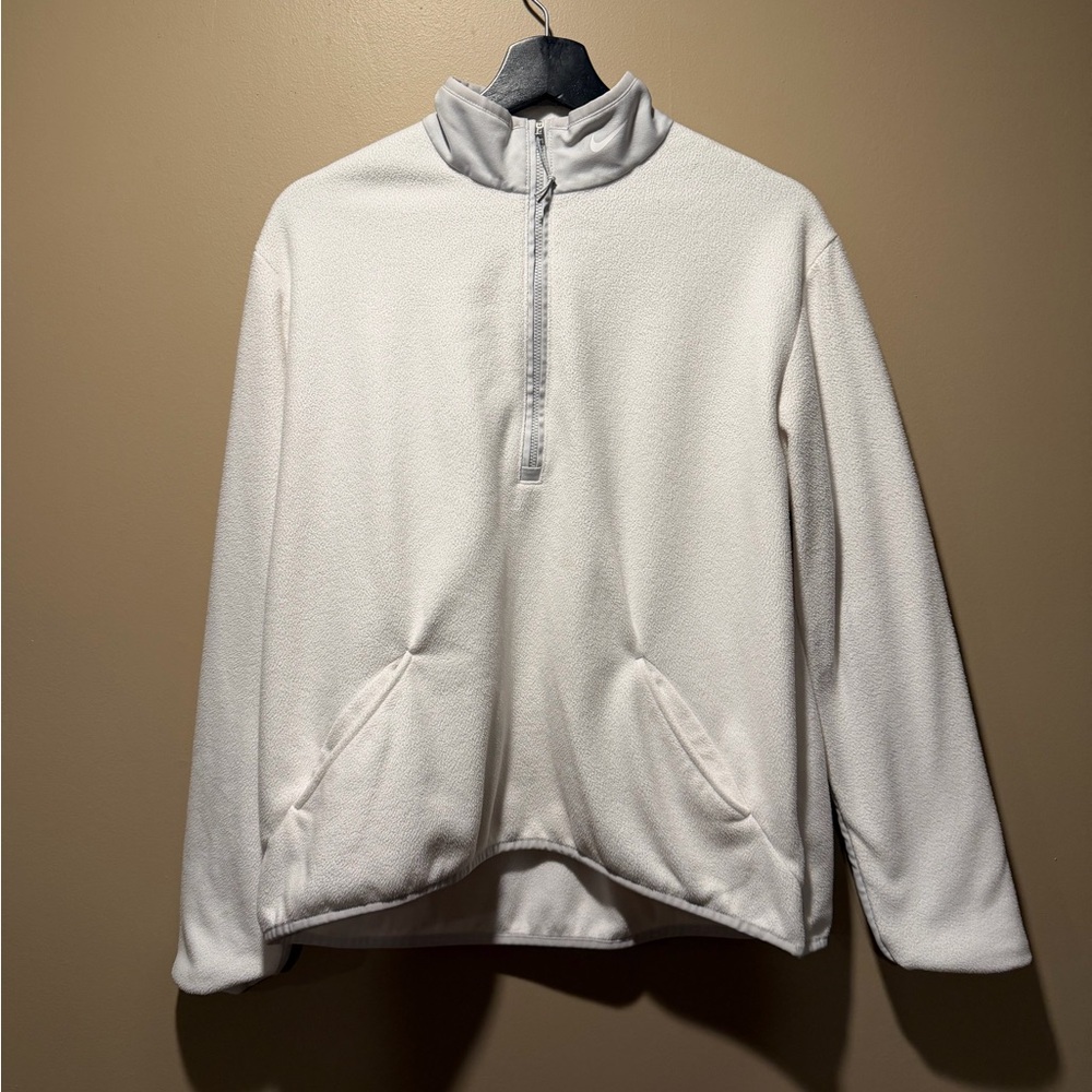 Nike Women's White Zip-Up Jacket
